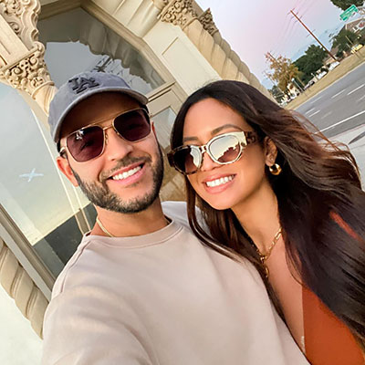 happy couple with thai girl