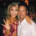 happy couple with thau bride